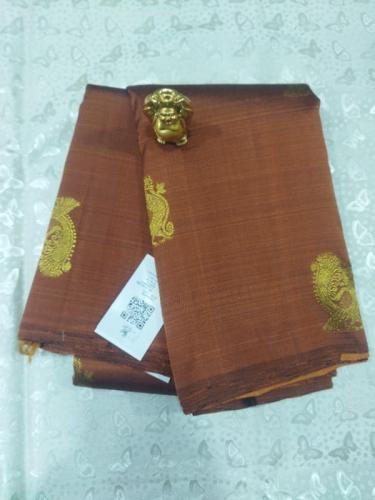 ARNI SILK HALF FINE ZARI SAREE WITH BLOUSE