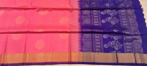 SOFT SILK SAREE WITH BLOUSE
