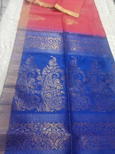 SOFT SILK SAREE WITH BLOUSE