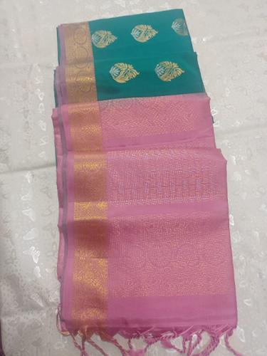 SOFT SILK SAREE WITH BLOUSE