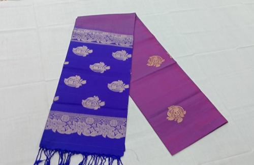 SOFT SILK SAREE WITH BLOUSE