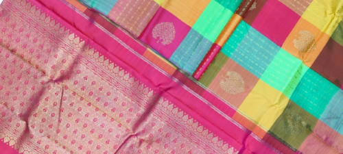 SAREES KPM SILK WITH BLOUSE