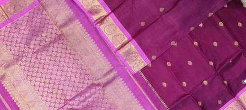 SAREES KPM SILK WITH BLOUSE