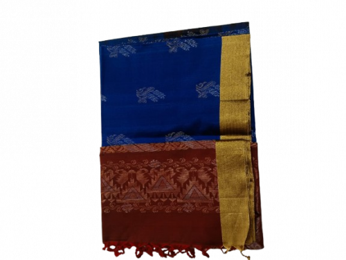 SOFT SILK SAREE WITH BLOUSE