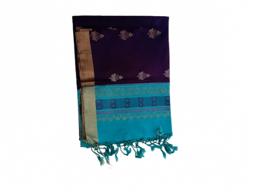 SOFT SILK SAREE WITH BLOUSE