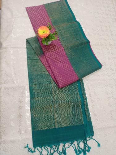 SOFT SILK SAREE WITH BLOUSE