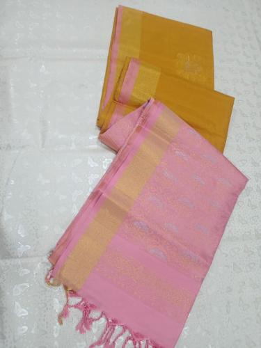 SOFT SILK SAREE WITH BLOUSE