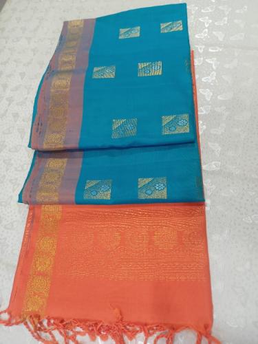 SOFT SILK SAREE WITH BLOUSE