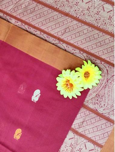 80SX80S PMK COTTON SAREES WITH BLOUSE