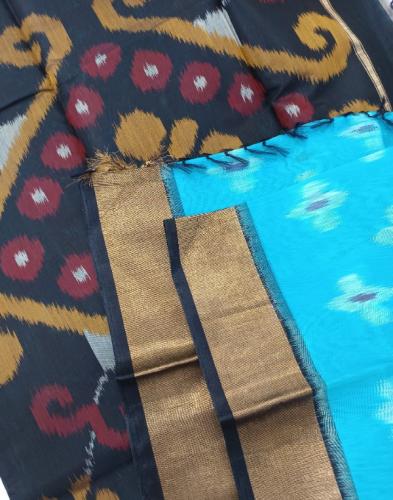 COTTON X KORA SILK TIE DYE SAREES CHINNLAPATTI