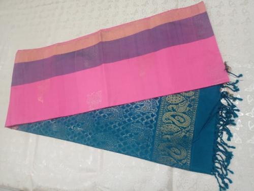 SOFT SILK SAREE WITH BLOUSE