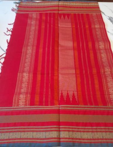 80S X 80S PMK COTSAREES WITH BLOUSE