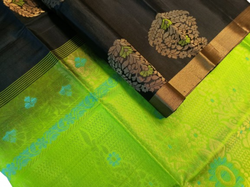 SOFT SILK SAREE WITH BLOUSE
