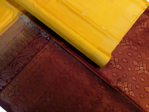 SOFT SILK SAREE WITH BLOUSE