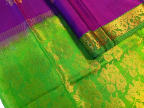 SOFT SILK SAREE WITH BLOUSE