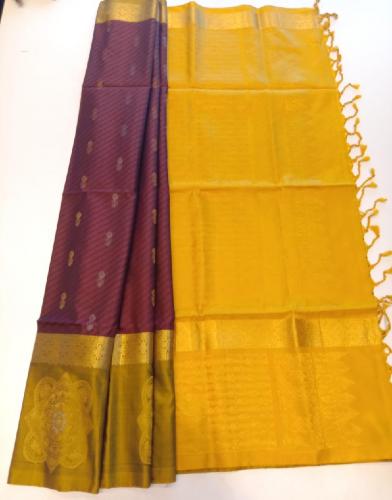 SOFT SILK SAREE WITH BLOUSE