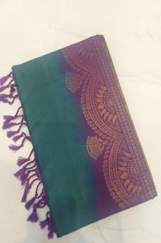 SOFT SILK SAREE WITH BLOUSE