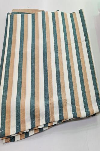 BEDSHEET STRIPE 90X108 2 PILLOW COVER