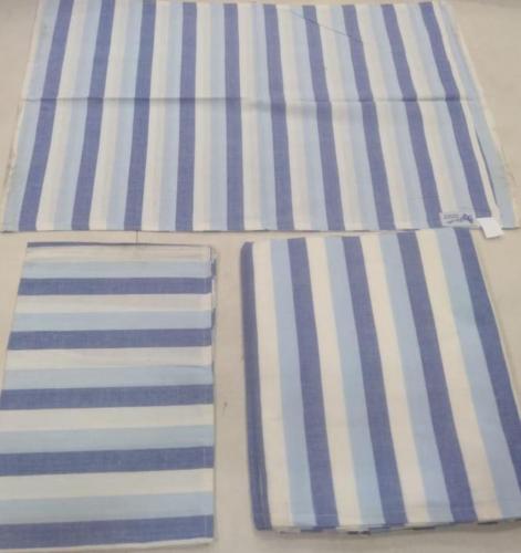 BEDSHEET STRIPE 90X108 2 PILLOW COVER