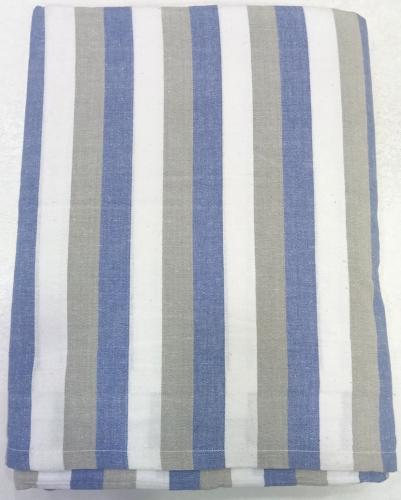 BEDSHEET STRIPE 90X108 2 PILLOW COVER