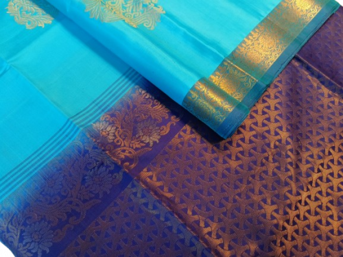 SOFT SILK SAREE WITH BLOUSE