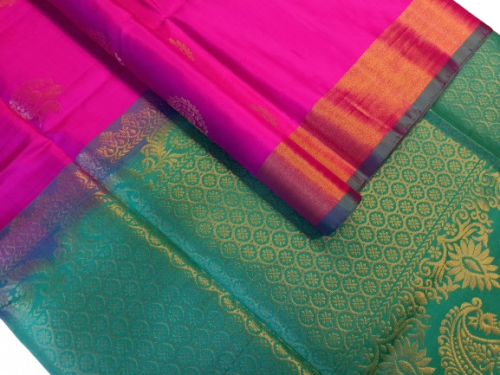 SOFT SILK SAREE WITH BLOUSE