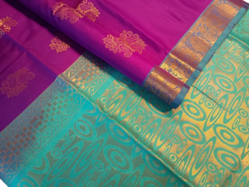 SOFT SILK SAREE WITH BLOUSE