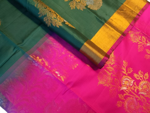 SOFT SILK SAREE WITH BLOUSE