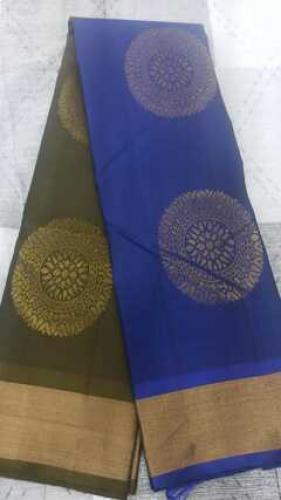 ARNI SILK HALF FINE ZARI SAREE WITH BLOUSE