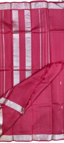 ARNI SILK HALF FINE ZARI SAREE WITH BLOUSE