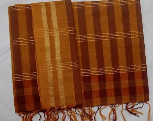 MANAMEDU COTTON SAREES WITH BLOUSE