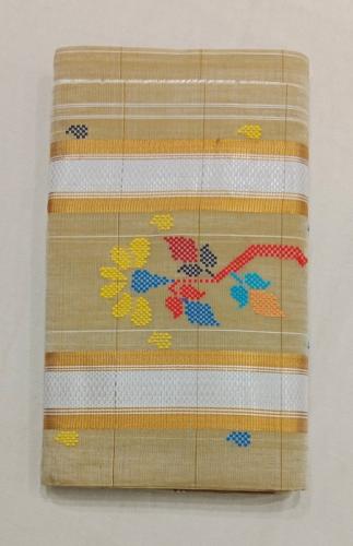 SAREES TIRUNELVELI RAYONxCOTTON Mix CHEDI BUTTA 550 cms SLNC
