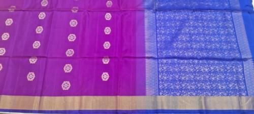 SOFT SILK SAREE WITH BLOUSE