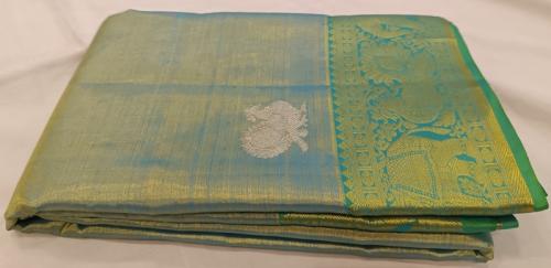 ARNI SILK HALF FINE ZARI SAREE WITH BLOUSE