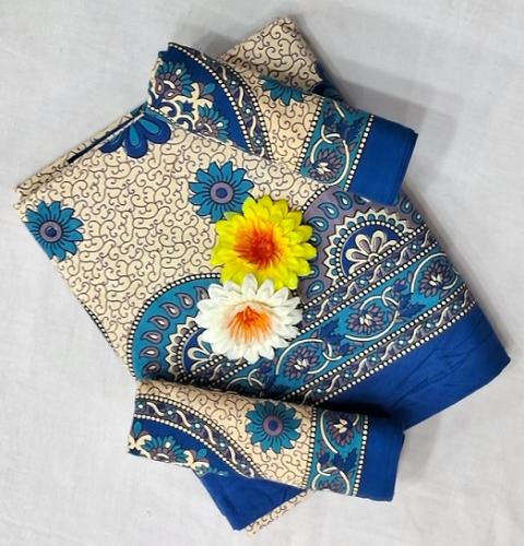 BEDSHEET JAIPUR PRINTED 90X108 2 PILLOW COVER