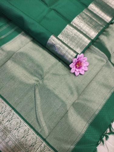 ARNI SILK HALF FINE ZARI SAREE WITH BLOUSE