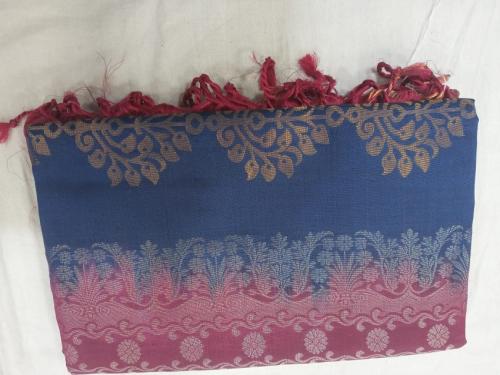 SOFT SILK SAREE WITH BLOUSE