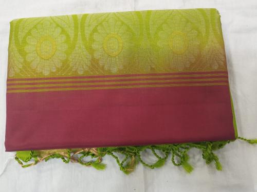 SOFT SILK SAREE WITH BLOUSE
