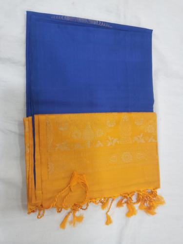 SOFT SILK SAREE WITH BLOUSE