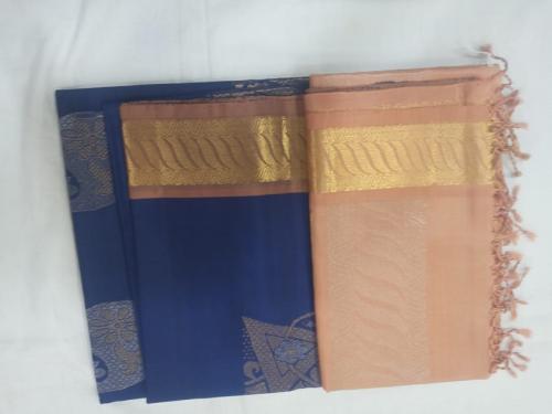 SOFT SILK SAREE WITH BLOUSE