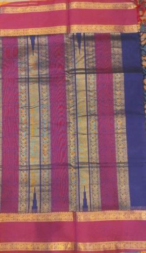 PMK 1000 BUTTA SILK COT SAREES