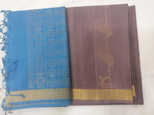 SOFT SILK SAREE WITH BLOUSE