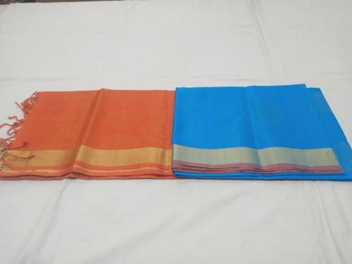 SOFT SILK SAREE WITH BLOUSE