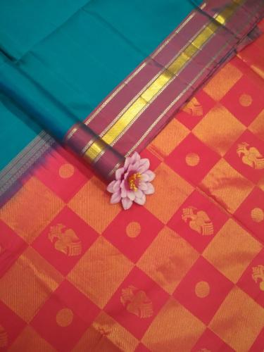 SOFT SILK SAREE WITH BLOUSE