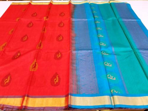 COIMBATORE KORA COTTON SAREE 620 MTS