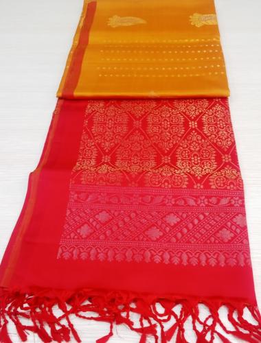 SOFT SILK SAREE WITH BLOUSE