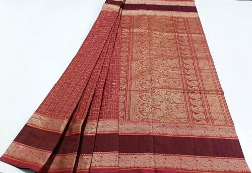 80S X 80S PMK COTSAREES WITH BLOUSE