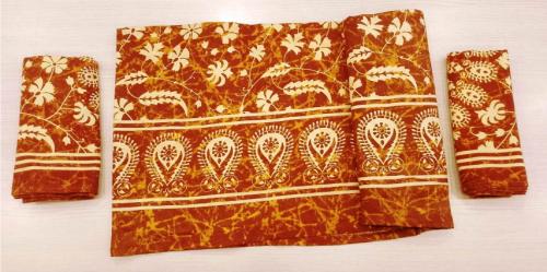 BEDSHEET BARMER PRINTED 72X100 2 PILLOW COVER