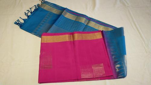 SOFT SILK SAREE WITH BLOUSE
