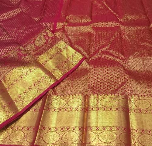 HF ZARI GRAND DESIGNING WEDDING SILK SAREES SSLW